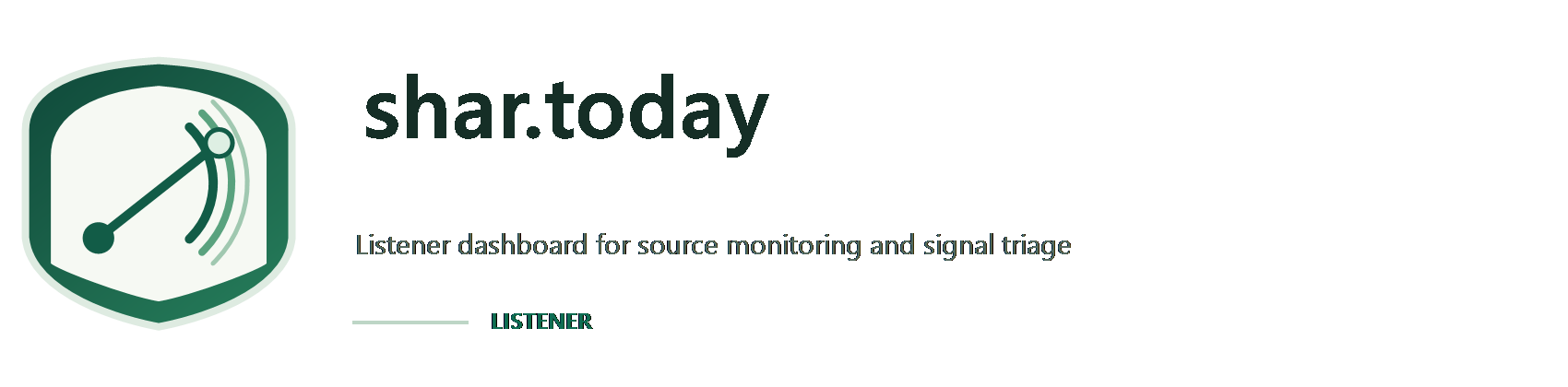 shar.today Listener logo